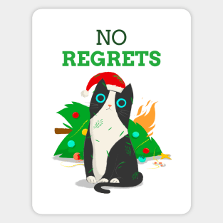 No Regrets Sticker